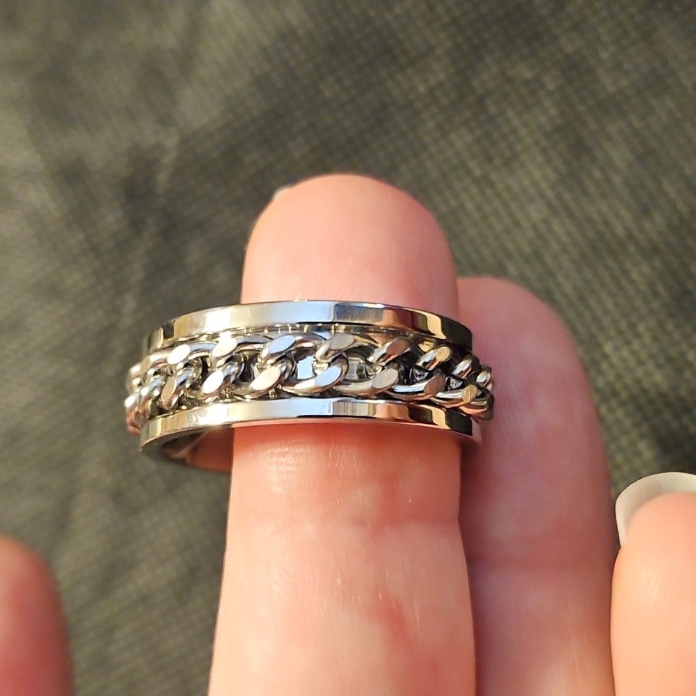 Silver Ring Size 11